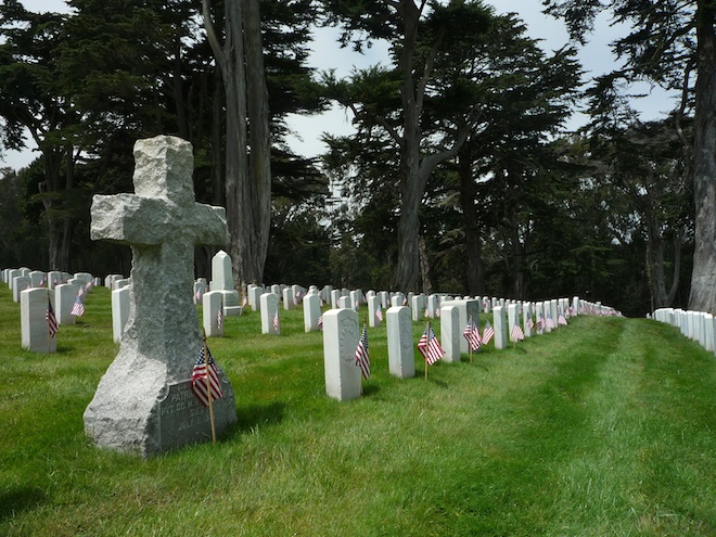 Memorial Day at San Francisco National Cemetery Presidio